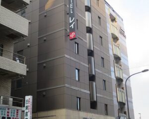 池袋北口のホテル レイ（Lei）の外観。池袋メンズエステGirlsSpaのホテル案内画像です。
