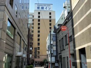 池袋北口の東横INN池袋北口2の外観。池袋メンズエステGirlsSpaのホテル案内画像です。